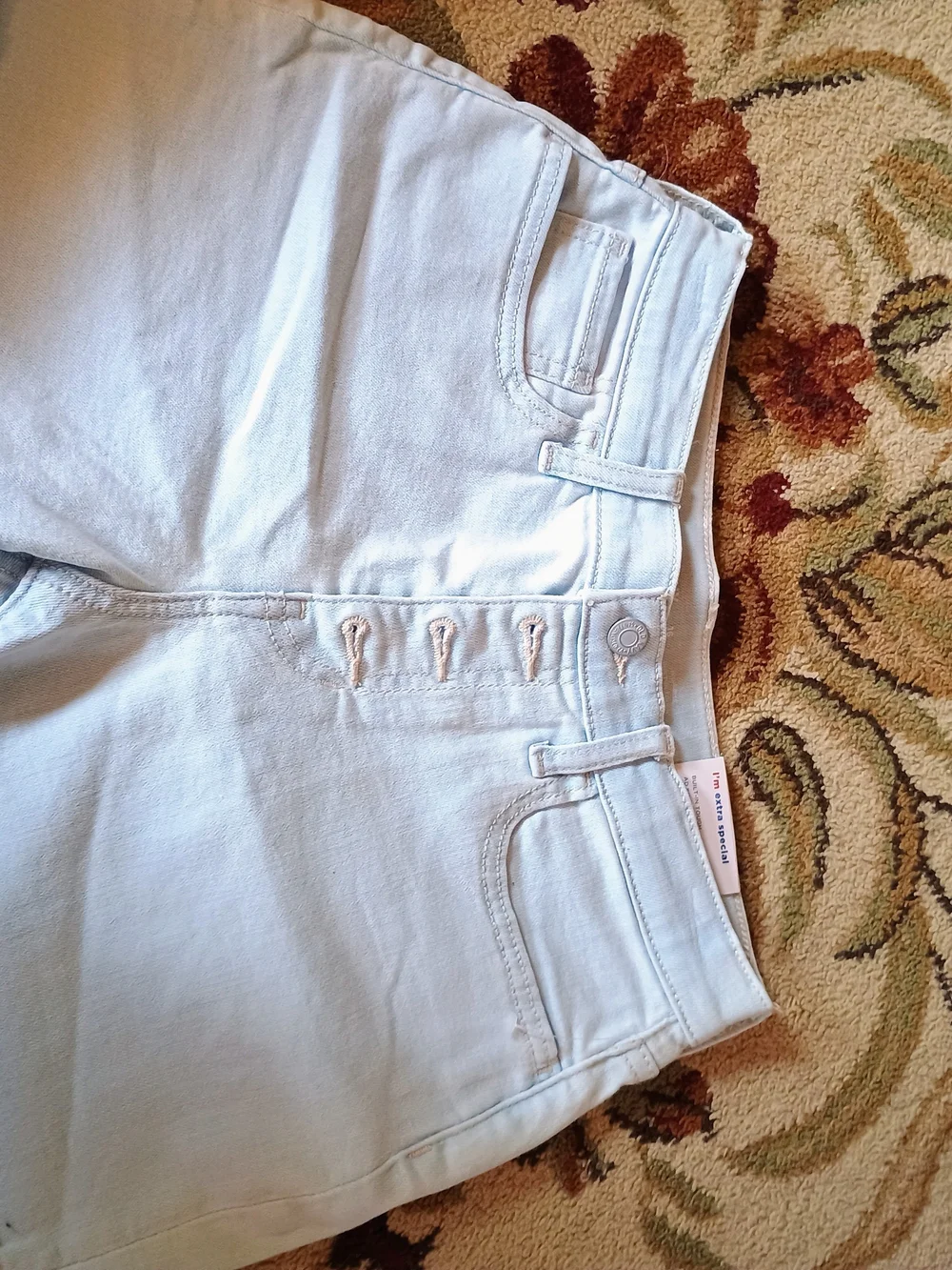 Old Navy Light Blue High-Waist Jeans